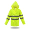 Safety Works Xl Yel Pu Rain Jacket 3NR5000X